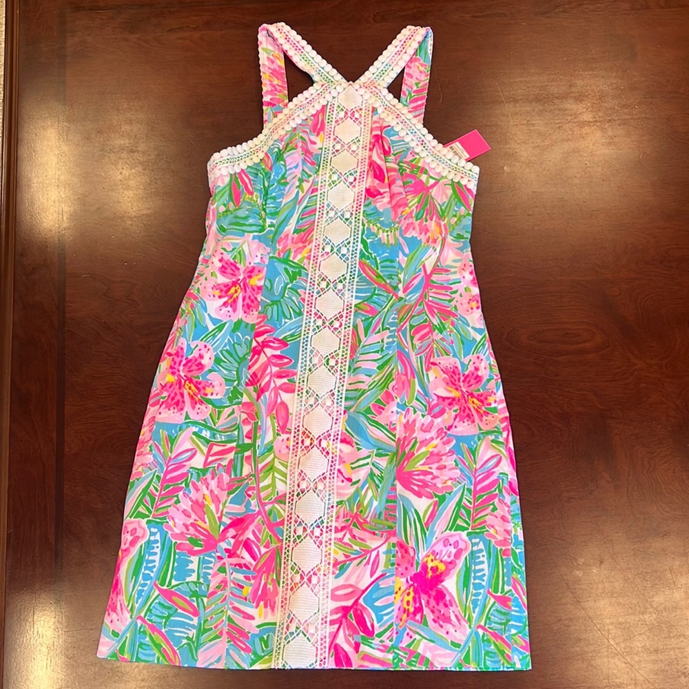 Lilly Pulitzer Vena Stretch Shift Dress in Lilly of the Jungle